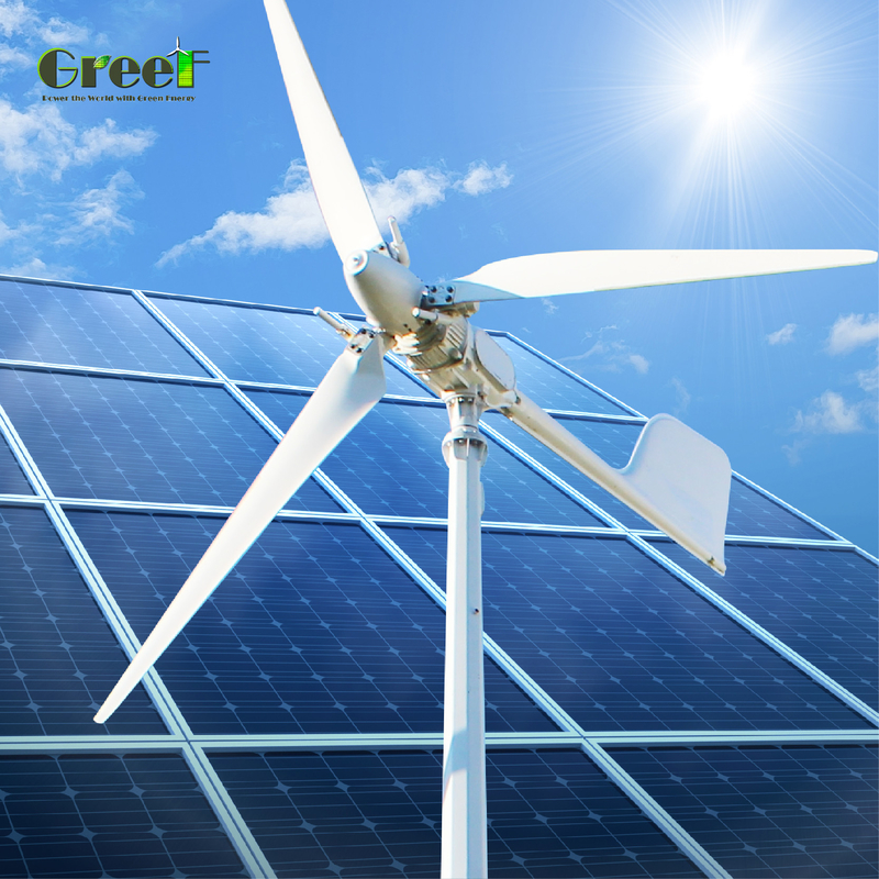 5kw 10kw 20kw 30kw Pitch Kontrollü Rüzgar Türbini Şebeke Üzeri ve Şebeke Dışı Sistem Yenilenebilir Enerjinin Geleceği İçin