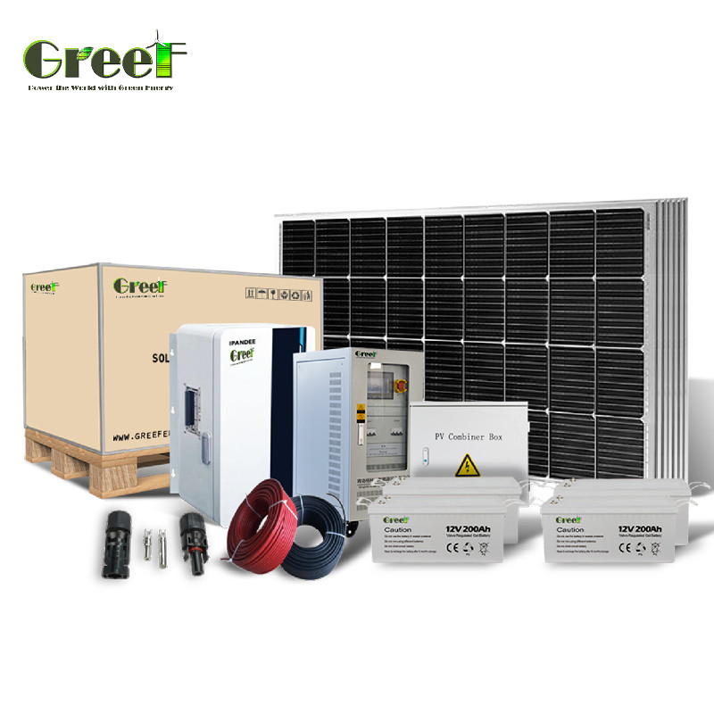 MPPT Şarj Denetleyicisi 48-240V Çıkış Voltajı ile 5kW Şebeke Dışı Güneş Sistemi