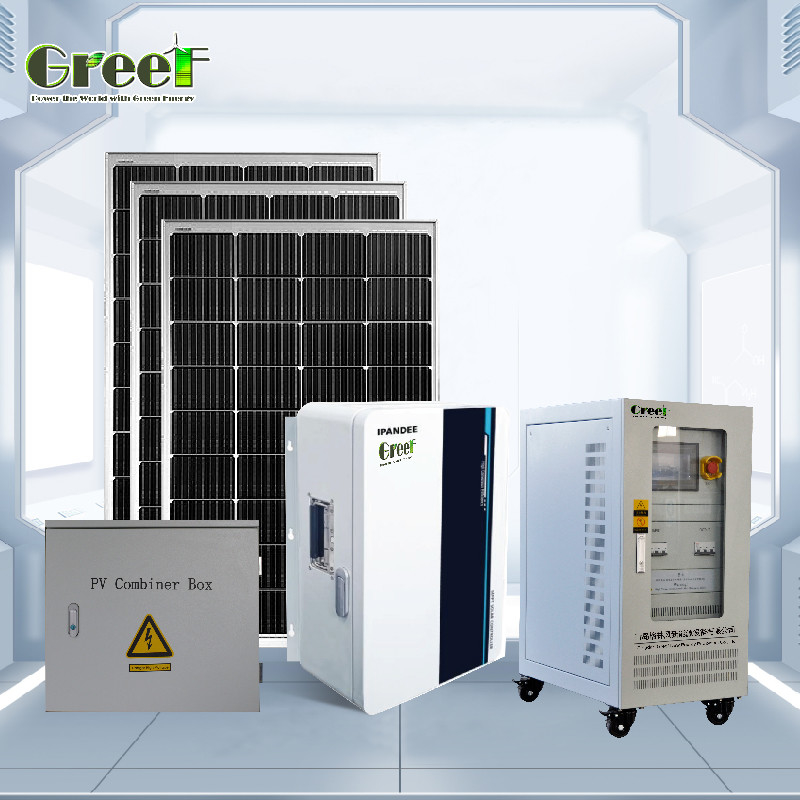 MPPT Şarj Denetleyicisi 48-240V Çıkış Voltajı ile 5kW Şebeke Dışı Güneş Sistemi