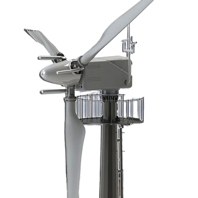 20KW / 30KW Saha Kontrollü Rüzgar Türbini Değişken Saha Teknolojisi %30 Yüksek Güç Üretimi Düşük Başlangıç Rüzgar Hızı 2.5m/s