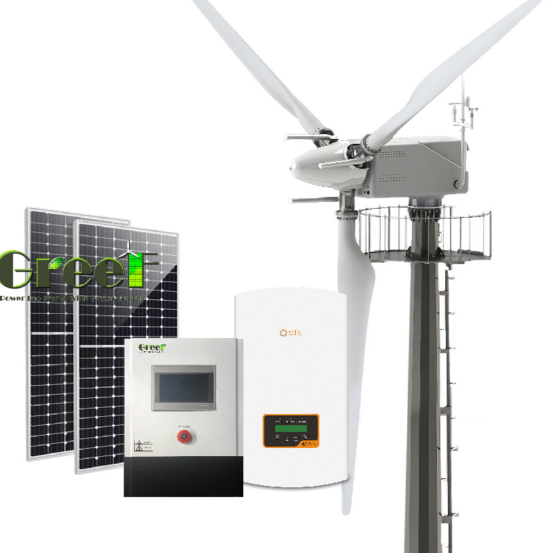20KW / 30KW Saha Kontrollü Rüzgar Türbini Değişken Saha Teknolojisi %30 Yüksek Güç Üretimi Düşük Başlangıç Rüzgar Hızı 2.5m/s