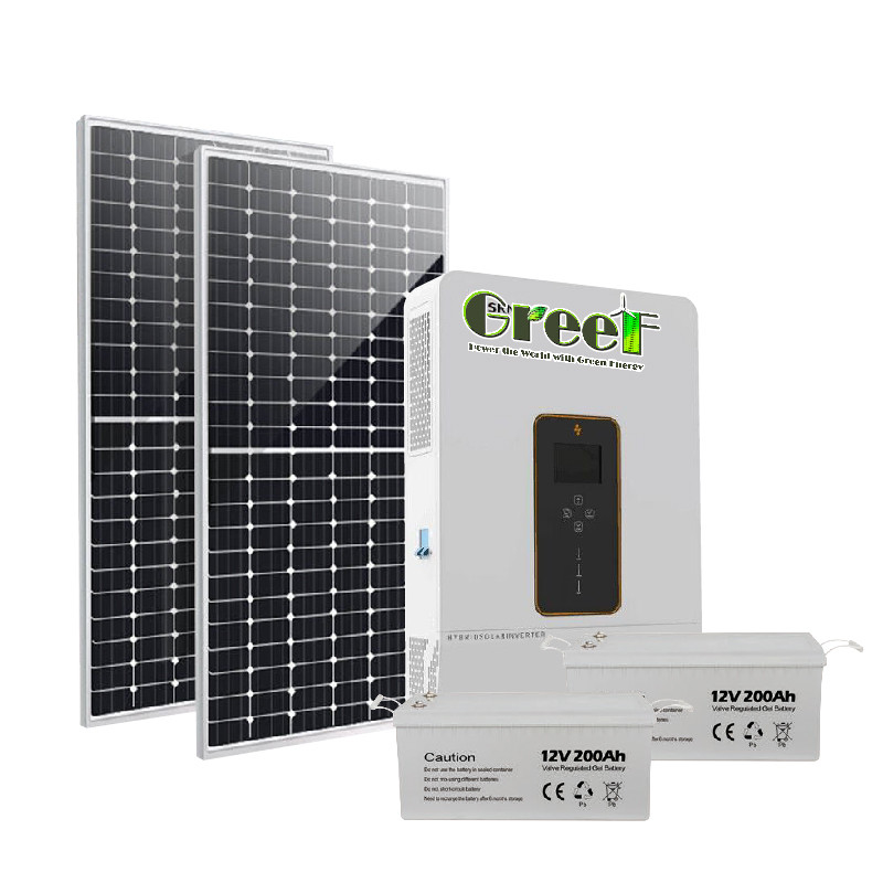 230Vac Tek Fazlı Hibrit Güneş Sistemi Saf Sinüs Dalga Inverteri ve LCD Ekranıyla