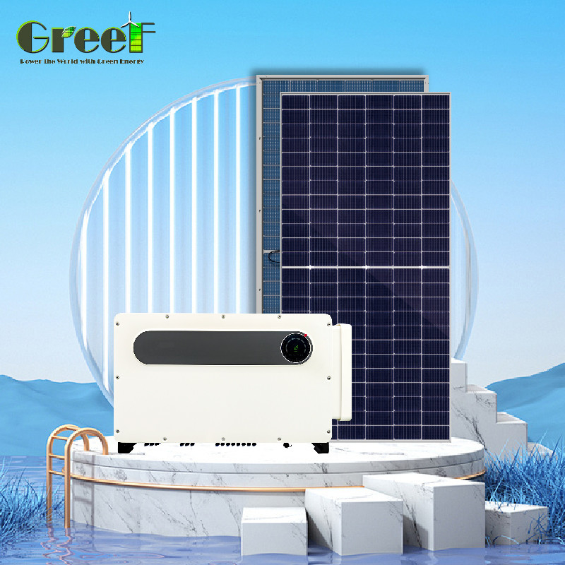 Verimlilik, Şebekede Kullanım için Akıllı İzleme ile Monocrystalline Güneş Paneli Sistemi