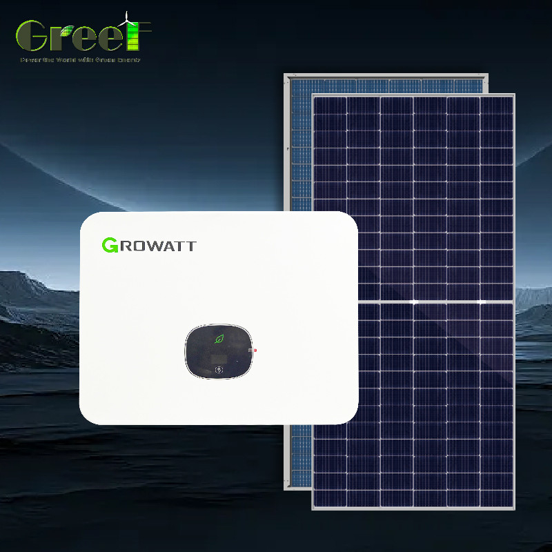 Verimlilik, Şebekede Kullanım için Akıllı İzleme ile Monocrystalline Güneş Paneli Sistemi