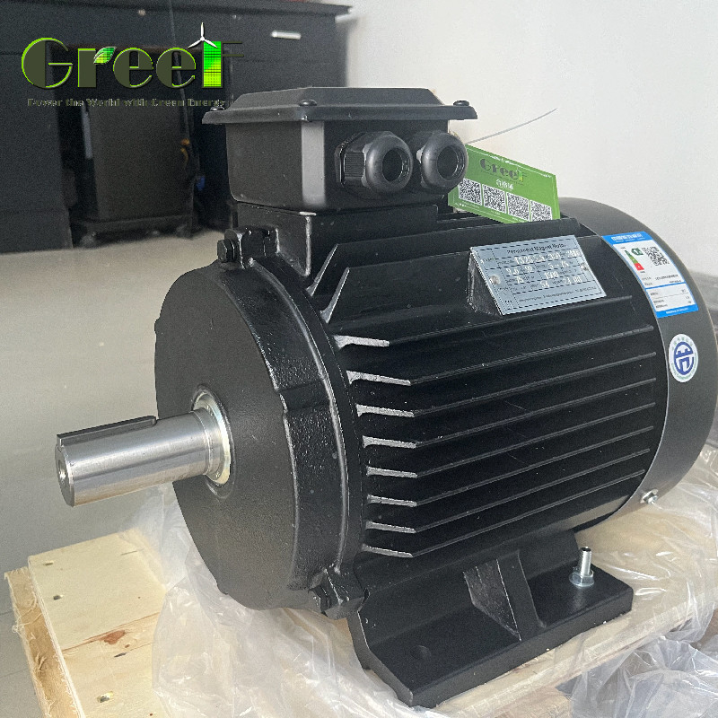 IP54 Sınıflandırılmış Döner Neodymium Mıknatıs Elektrik Motoru 6 Kutuplu 750w-5Mw