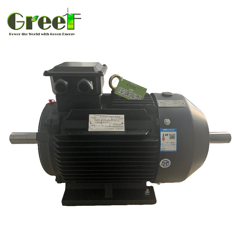 IP54 750W-5Mw Saf Bakır 1500rpm Döngü Neodymium Mıknatıs 3 Fazlı AC Senkron Motor