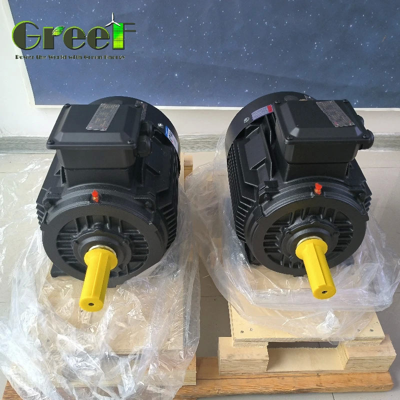 220V 1500rpm Endüstriyel Elektrik tasarrufu motoru / % 100 Bakır sargı kullanan Güç tasarrufu motoru