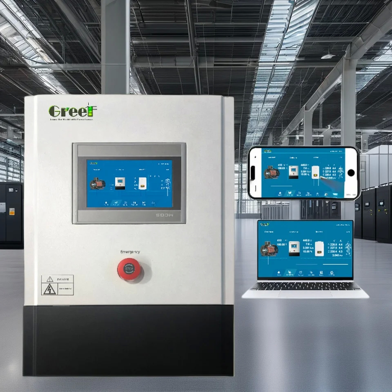 Şebeke Bağlı / Hibrit Rüzgar Türbini Denetleyicisi 2kW 3kW 5kW 10kW DC Çıkış Tipi Rüzgar Türbini Su Türbini Sistemi Çözümü