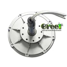 Disk çekirdeksiz dikey kalıcı mıknatıs jeneratörü düşük rpm 500w-30kw