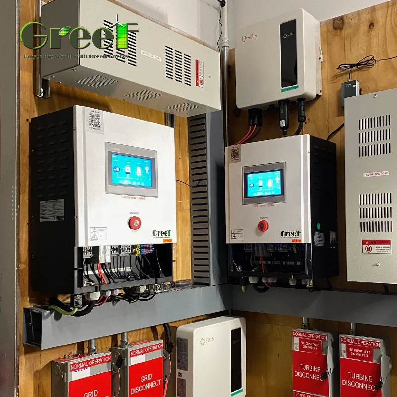 Şebeke Bağlı / Hibrit Rüzgar Türbini Denetleyicisi 2kW 3kW 5kW 10kW DC Çıkış Tipi Rüzgar Türbini Su Türbini Sistemi Çözümü