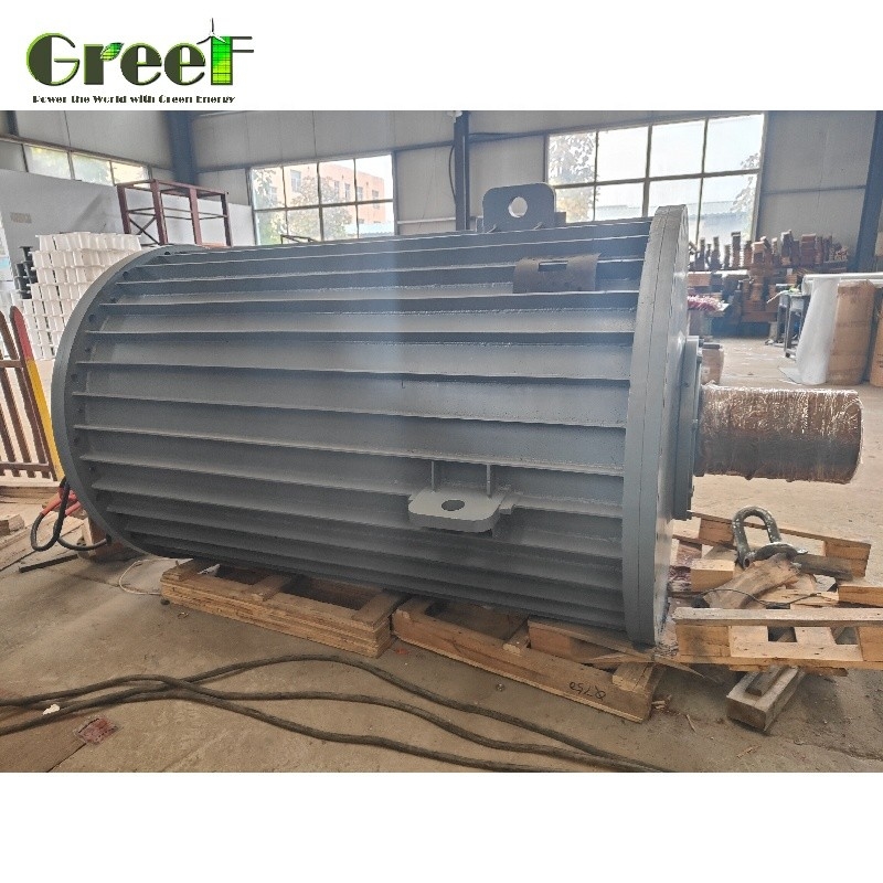 1MW 380Vac Serbest Enerji Düşük Başlangıç Dönüm Dönümlü hidro türbin jeneratörü 3MW 5MW