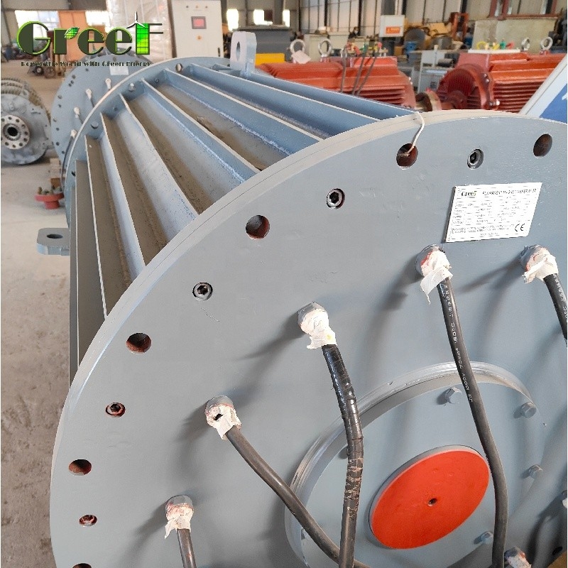 1MW 380Vac Serbest Enerji Düşük Başlangıç Dönüm Dönümlü hidro türbin jeneratörü 3MW 5MW