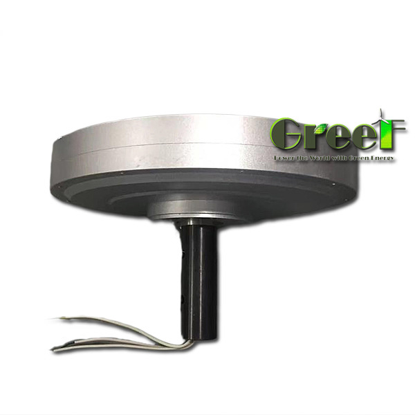 12-450V özelleştirilmiş çekirdeksiz kalıcı mıknatıs jeneratörü Dış rotor / İç rotor Yatay ve dikey şaft türü