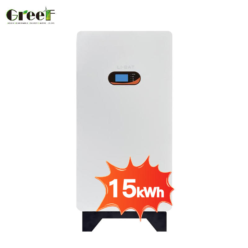 15kWh Küçük Ticari Ev Kullanımı Enerji Depolama 48V Lityum Pil Güneş Enerjisi Sistemi Rüzgar Türbini Sistemi İçin Dayanıklı Uzun Ömürlü Güç Kaynağı