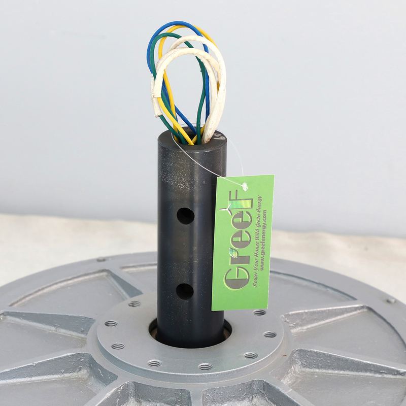 Çekirdeksiz Eksenel Akı Kalıcı Mıknatıslı Jeneratör 3 Fazlı Elektrik Üretimi ve 3 Yıl Garanti