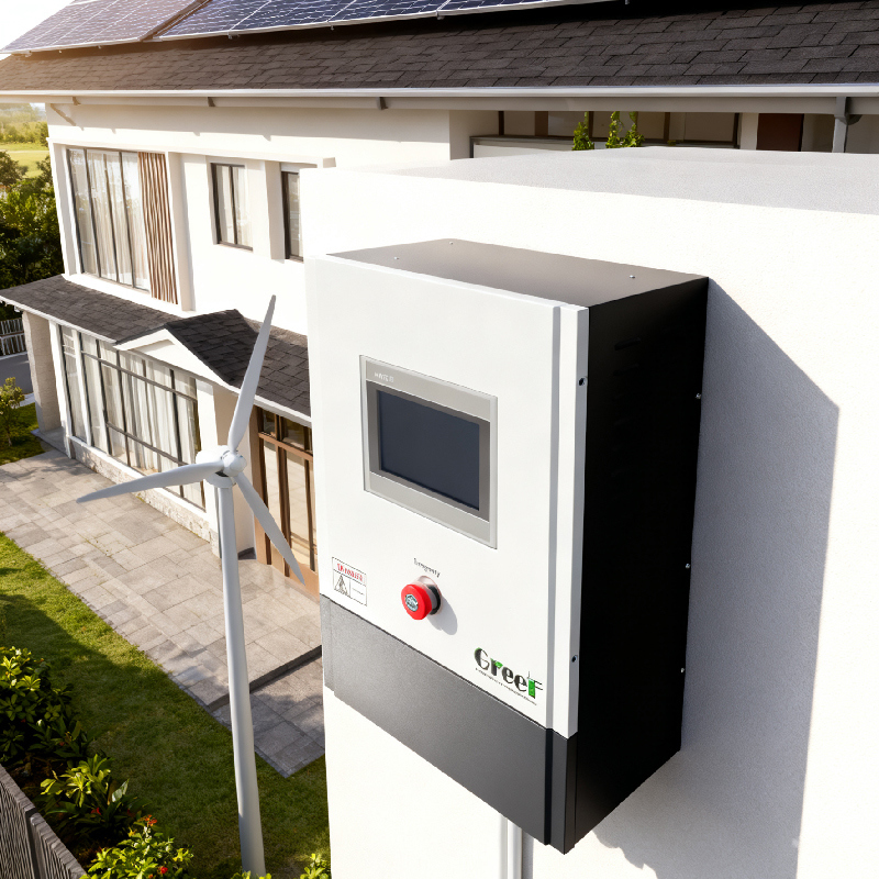 IP65 Dış Mekan Korumalı Şebeke Kontrol Cihazı, Çift Güvenlik Kontrol Sistemleri ve Üç Fazlı Yük Boşaltma Fren Sistemi