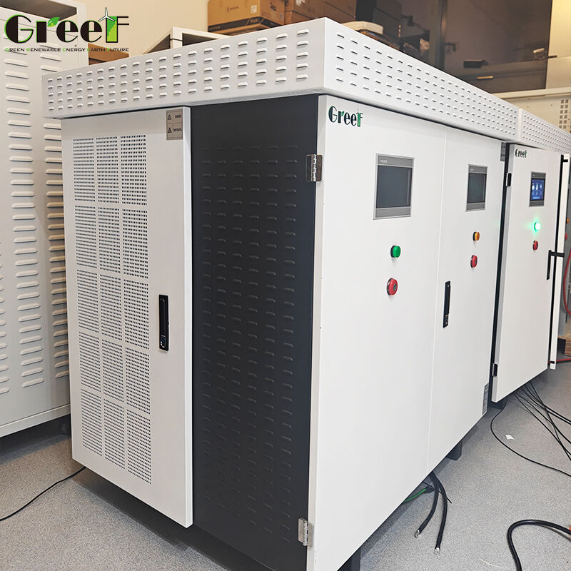 Enerji Yönetimi için Lityum-iyon Pil ve LCD Dokunmatik Ekranlı Yüksek Verimli Şebeke Kontrol Cihazı