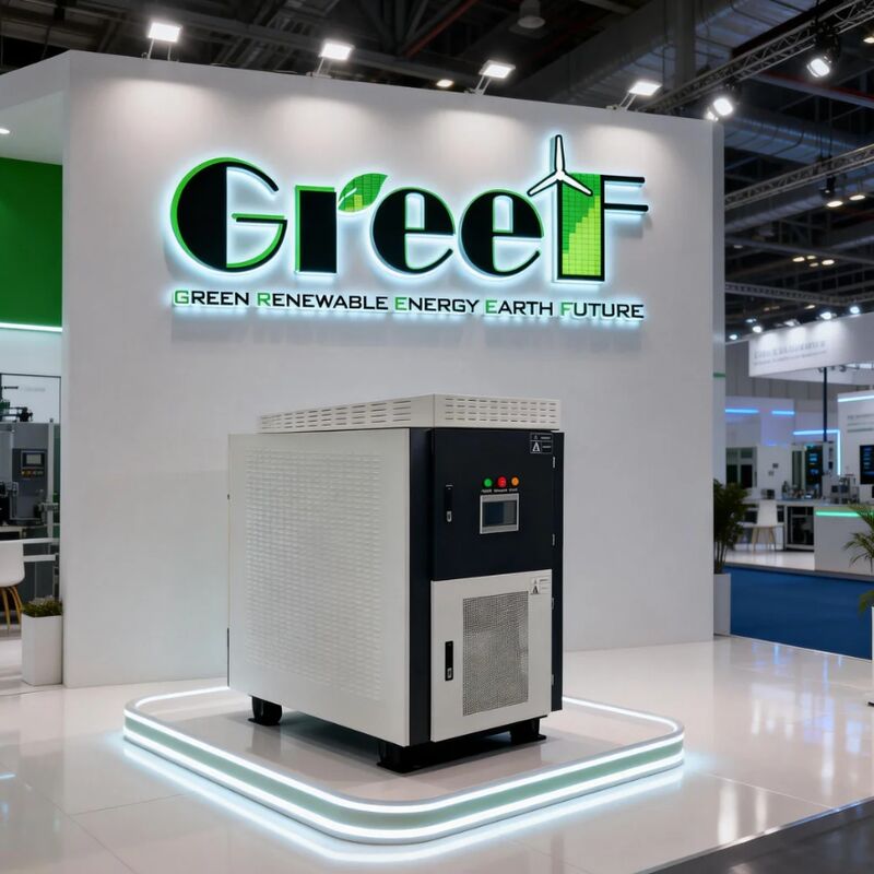 Verimli enerji yönetimi için 400-450 VAC çıkış voltajı ve akıllı hava soğutması ile şebeke denetleyicisi üzerinde WIFI iletişim modu