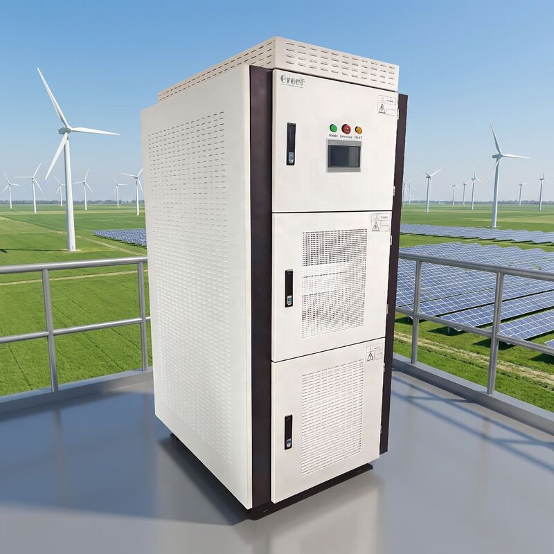 95% Maksimum Verimlilik Şebeke Bağlantılı Kontrol Cihazı, Toprak Kaçağı İzleme ve LCD Dokunmatik Ekran Ekranlı