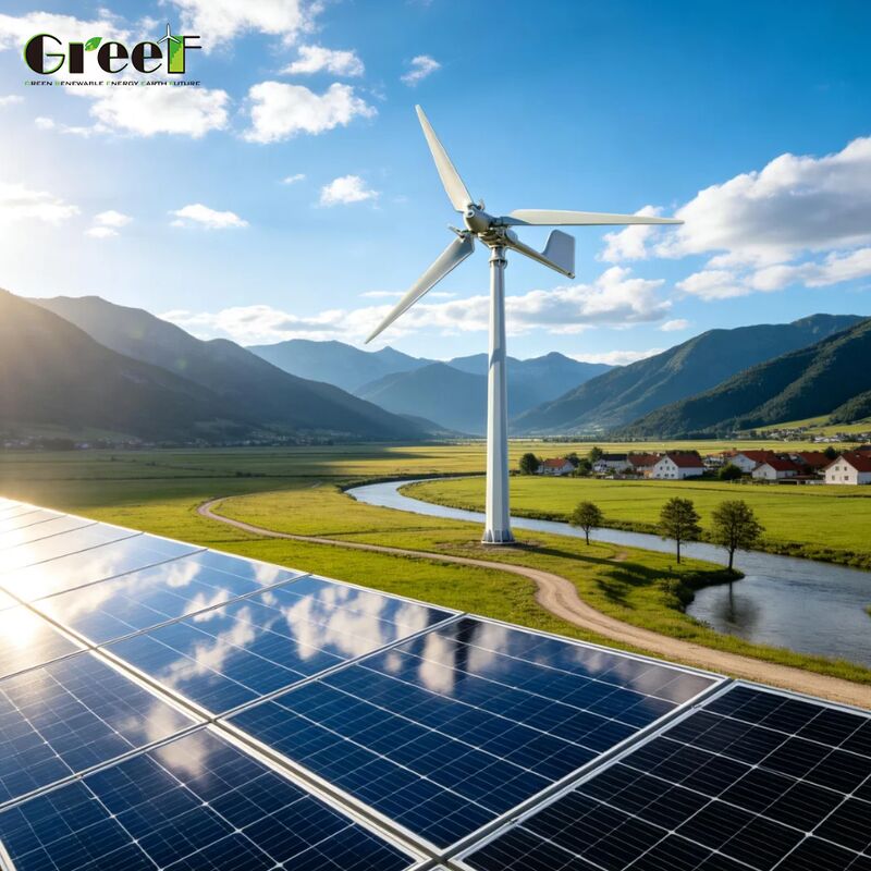 Yenilenebilir Enerji İçin MPPT Kontrol Cihazlı ve 4000m Çalışma Rakımlı %95 Verimli Hibrit Güneş Sistemi