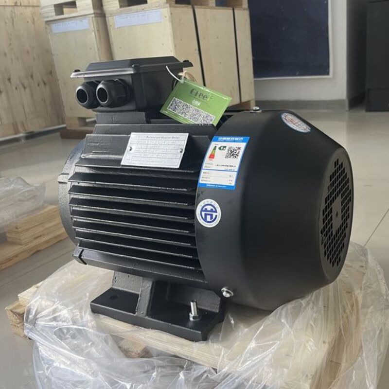Elektrikle çalışan 20 ila 3000 RPM hız aralığı ve performans için Neodymium Iron Boron NdFeB mıknatıs malzemesi olan kalıcı mıknatıs motoru