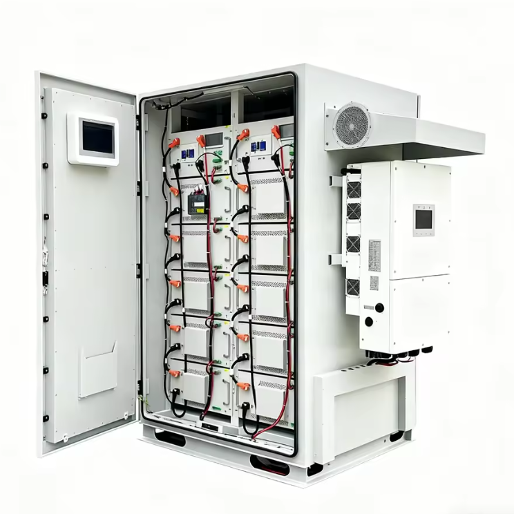 IP54 Koruma Düzeyi Modüler Ölçeklenebilir Enerji Depolama Lityum Pil Endüstriyel Hava Soğutma