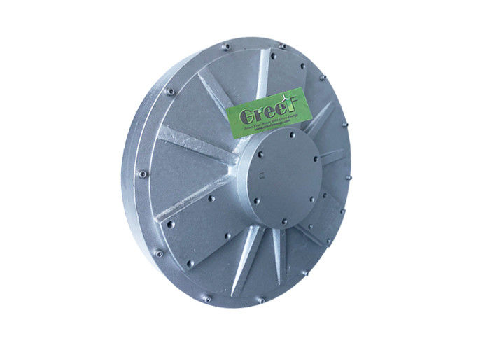 50W-10KW kalıcı mıknatıs jeneratörü dış rotor ve > 85% verimlilikli çekirdeksiz alternatif
