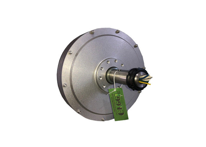 50W-10KW kalıcı mıknatıs jeneratörü dış rotor ve > 85% verimlilikli çekirdeksiz alternatif
