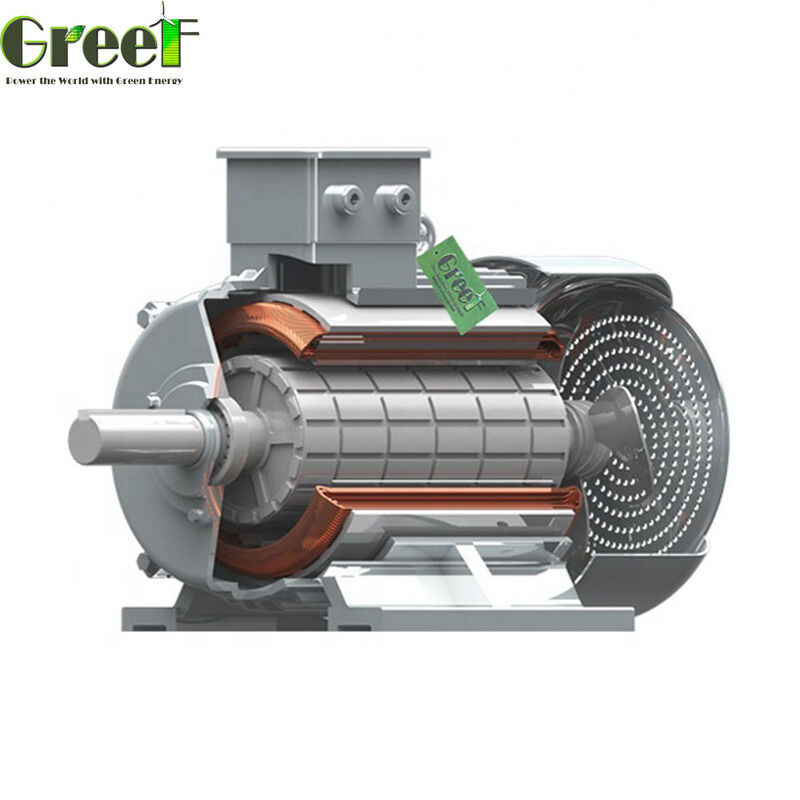 IP 54 Üç fazlı elektrikli motor güç aralığı 500W 5000kw Endüstriyel standartları karşılamak ve işlevselliği sağlamak için tasarlanmıştır