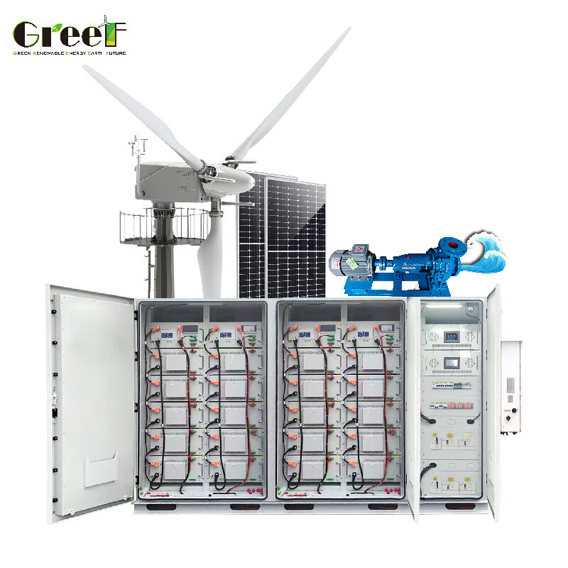 IP65 Koruma Derecesi ve 98.3% Inverter Verimliliğiyle Özel Sistem Voltajlı Hibrit Güneş Sistemi Rüzgar Güneş Generatörü