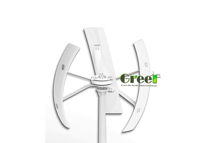 24-380Vac İsteğe bağlı Voltaj Dikey Yönlendirme Turbini 3 M/s Kesme Rüzgar Hızı için