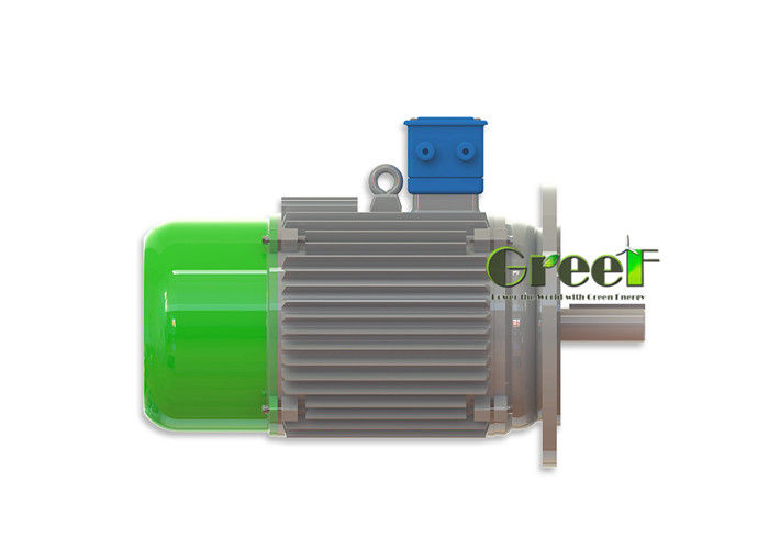 5KW 10KW 50KW 100KW DÜŞÜK DEVİRLİ 380V 400V Kalıcı Mıknatıslı Alternatör Jeneratör 24 saat Çalışma Motor Hidro ile Tahrik