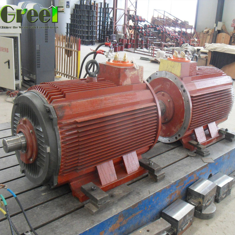 1MW 380Vac Serbest Enerji Düşük Başlangıç Döner hidro türbin jeneratörü 5MW PMG