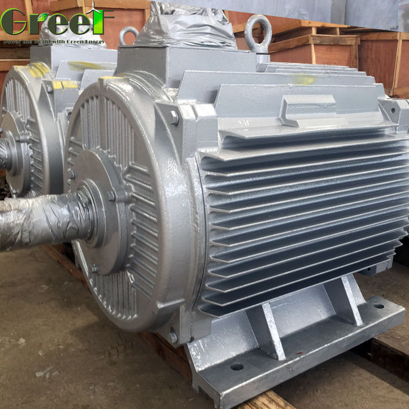 150kw 500KW 3 Fazlı AC 300Rpm Senkron Hidroelektrik Jeneratör Hidroelektrik Türbini İçin